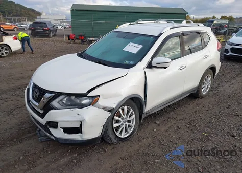 2018 Nissan Rogue Sv z USA, uszkodzony, nr VIN KNMAT2MV2JP553335